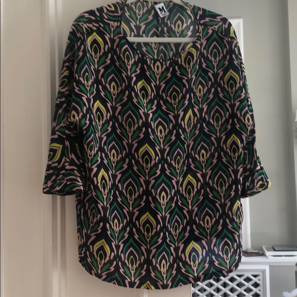 Silk printed Missoni top